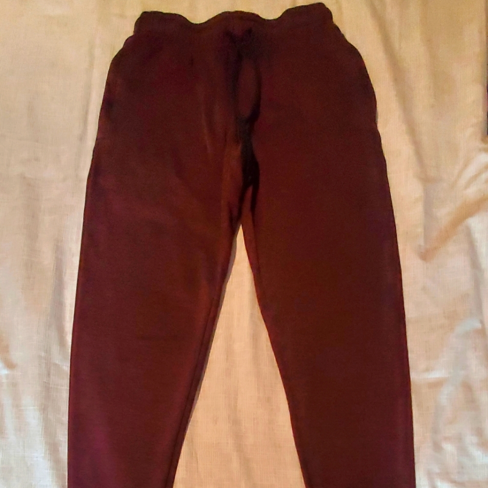 LEG3ND Burgundy Sweat Pants